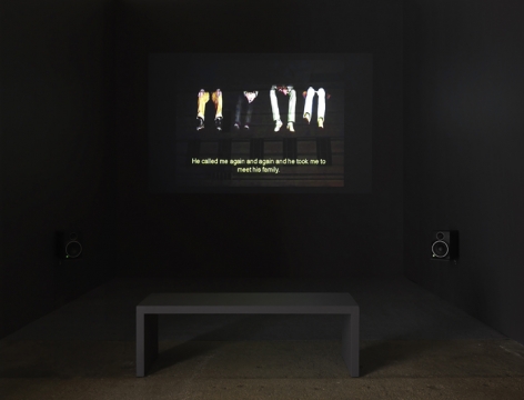 Krzysztof Wodiczko, Four Public Projections, 2020 [still from The Kunstmuseum Projection (2008)]. Video, Running time: 22 minutes 36 seconds.