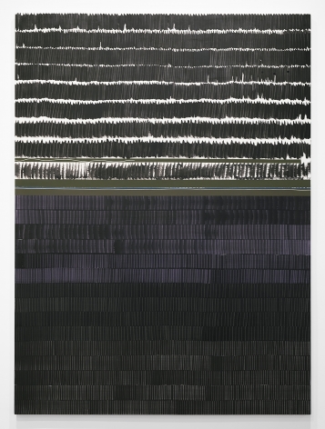 Juan Uslé Soñé que revelabas (Ohio), 2021 Signed, titled, and dated on reverse Vinyl, dispersion, and dry pigment on canvas 98 3/8 x 72 1/8 in (250 x 183 cm) (GL15016)