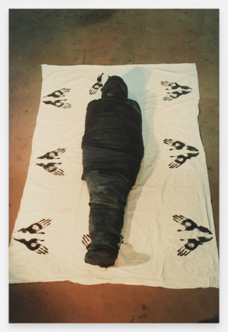 Ana Mendieta  Untitled: Silueta Series, Iowa, 1976-78 / 1991  From Silueta Works in Iowa, 1976-1978  Color photograph  20 x 16 inches (50.8 x 40.6 cm)  Edition 15 of 20 with 4 APs