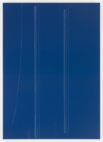 Kate Shepherd dark bic, colonnade, thread in wind, 2016