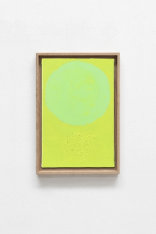 Etel Adnan Planète 16, 2020 Oil on canvas 13 x 8.7 inches (33 x 22 cm) Framed: 14.25 x 9.9 inches (36.2 x 25.1 cm)  GL14745