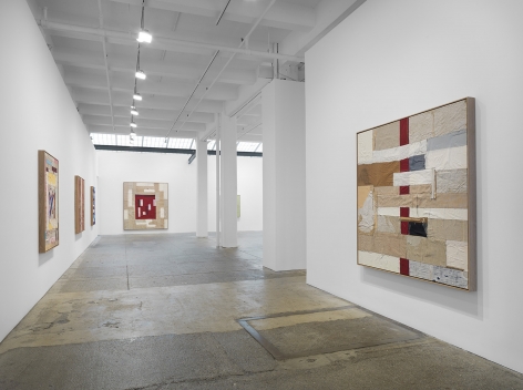 Installation view: Samuel Levi Jones, Mass Awakening, Galerie Lelong & Co., New York