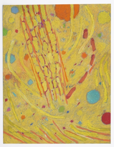 Mildred Thompson Untitled, 2003 Signed recto, lower left Pastel on paper 23.25 x 18 inches (59.1 x 45.7 cm) Framed: 28.25 x 23.1 x 1.75 inches (71.8 x 58.7 x 4.4 cm) (GL12141)